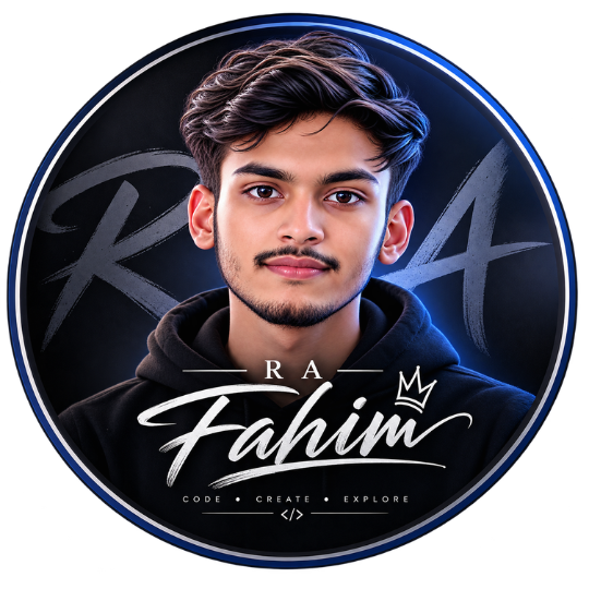 Official RA Fahim logo